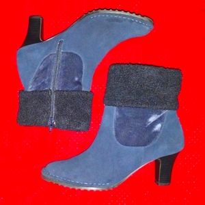 "AJ Valenci" Suede Ankle Boots